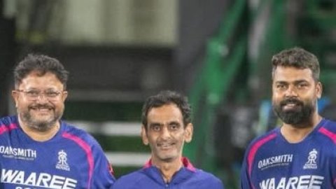 IPL 2026: RR team manager fined Rs 1 lakh, warned over mobile phone use in dugout