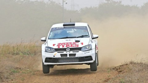 Kadur takes advantage in APRC Round 2 and INRC opener at Madras International Circuit