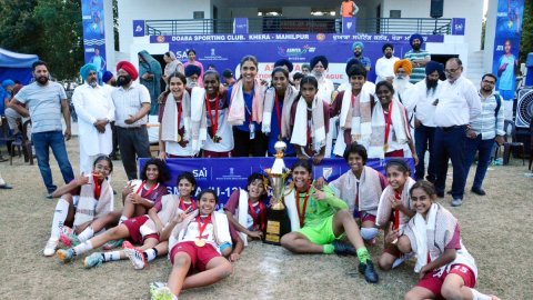 Karnataka crowned champions of U13 ASMITA National Football League 2025-26