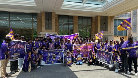 KKR hosts fan meet-up in Chennai, capturing Knight Riders' spirit in the city