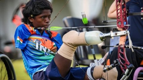 Payal Nag stuns Sheetal Devi to win all-Indian finals at World Archery Para Series