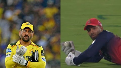 RCB vs CSK IPL 2026: Jitesh Sharma catch Dhoni troll viral moment
