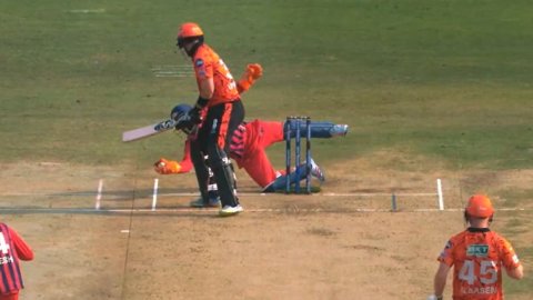 Rishabh Pant IPL 2026: one handed catch vs Livingstone SRH vs LSG