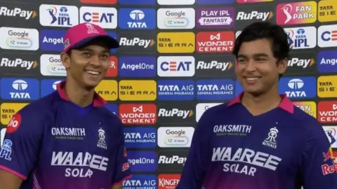 VIDEO: 'मैं बूढ़ा नहीं हुआ हूं', वैभव सूर्यवंशी के सवाल पर यशस्वी जायसवाल का मजेदार जवाब