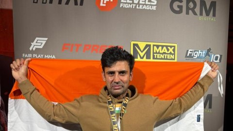 Sangram Singh registers hat-trick of MMA victories