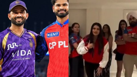 Shresta Iyer IPL 2026: trolling KKR viral reel PBKS vs KKR match news