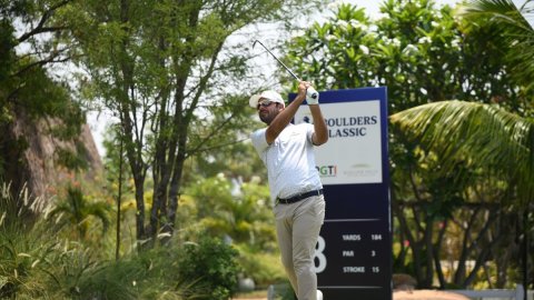 Shubhankar Sharma opens two-shot lead at Boulders Classic 2026