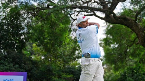 Udayan Mane lands an ace in round of 64 to lead by 6 in IGPL South Africa