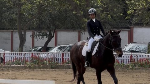 Want to put Indian Equestrian on world map, says national silver medallist Stasya Pandya