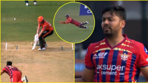 Avesh Khan के सामने नहीं चली Heinrich Klaasen की हीरोगिरी, Rishabh Pant ने भी पकड़ा सुपरमैन कैच; देख