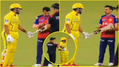VIDEO: Umpire से हुआ Blunder और फंस गए Ayush Mhatre, देखने लायक था Yuzvendra Chahal का रिएक्शन