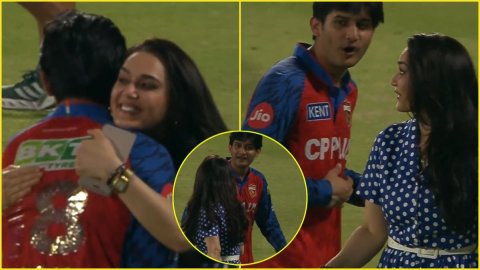 पहले लगाया गले और फिर पेट पर मारा मुक्का, सोशल मीडिया पर VIRAL हुआ Preity Zinta और Prayansh Arya का 