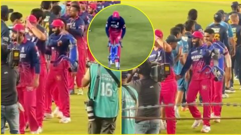 पैरों से पकड़ा और फिर पीठ पर टांगा, Ravindra Jadeja ने Robot Dog चंपक से भी लिए मज़े; देखें VIDEO