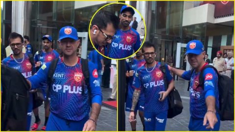 Ricky Ponting ने जीता दिल, नन्हे फैन को दिलाया Yuzvendra Chahal और Shashank Singh का ऑटोग्राफ; देखें
