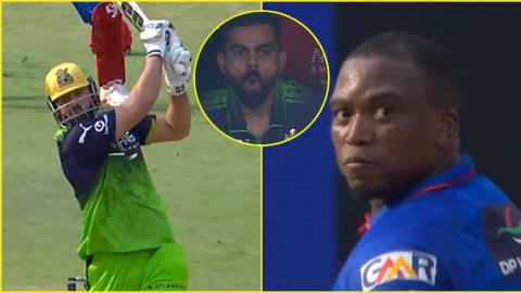 Virat Kohli के उड़ गए तोते, Tim David का Rocked Six देखकर KING ने छोड़ दी कुर्सी; देखें VIDEO