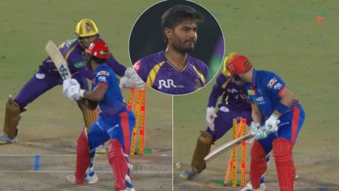 VIDEO: अनुकूल बने KKR के लिए तुरुप का इक्का, पहले निसांका को फंसाया फिर उसी ओवर में स्टब्स को भी किय