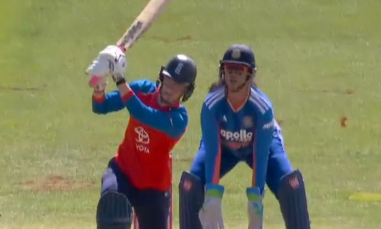England set a 169 run target for India Freya Kemp plays a brilliant finishing knock
