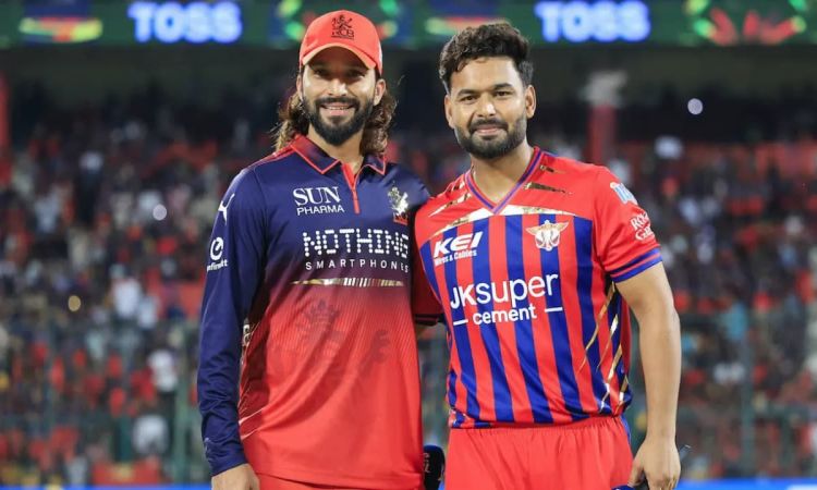 In the 50th match of IPL 2026 RCB won the toss Lucknow Super Giants to bat first