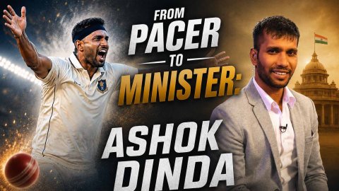 story of ashok-dinda-west-bengal-new-sports-minister-cricket-to-politics-journey