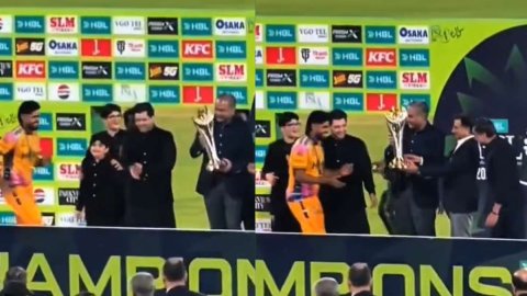 VIDEO: 'रोहित शर्मा की सस्ती कॉपी', PSL 2026 जीतने के बाद बाबर आज़म ने की रोहित की नकल तो फैंस ने कि