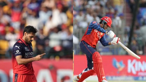 VIDEO: भुवनेश्वर ने पहले ही ओवर में तोड़े पंजाब के दिल, कुछ ऐसे किया प्रियांश का शिकार