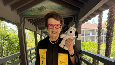 Billie Jean King graduates at 82, six decades after leaving college for tennis