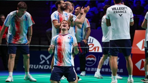 France storm into maiden Thomas Cup semis to set up India clash