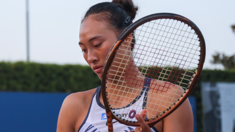 French Open: Chwalinska stuns Olympic champion Zheng, Paolini powers into Rd 2