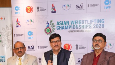 Gujarat: 200 athletes from 31 nations to compete in Asian Senior Weightlifting Championship