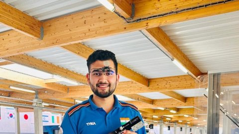 केएसएस मेमोरियल शूटिंग चैंपियनशिप: 25 मीटर रैपिड फायर पिस्टल में अनीश ने साधा गोल्ड पर निशाना