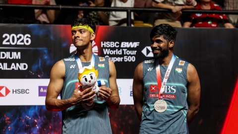 थाईलैंड ओपन में सिल्वर जीतने के बाद सात्विक-चिराग 'मलेशिया मास्टर्स' से हटे