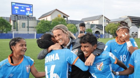 India U17 women coach Pamela Conti eye WC spot after Asian Cup QF qualification