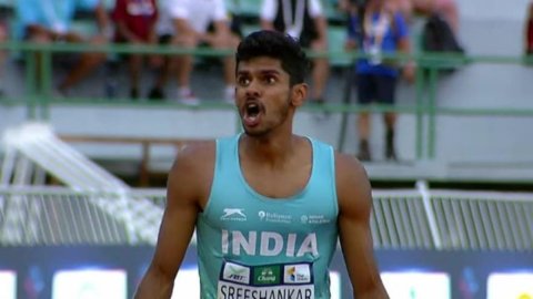 Indian Athletics Series: Sreeshankar stamps his authority in men’s long jump