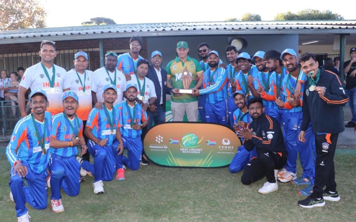 Indian Deaf Cricket Team Sweep South Africa 3-0 In T20Is, 2-0 In ODIs | Today Cricket Match in English