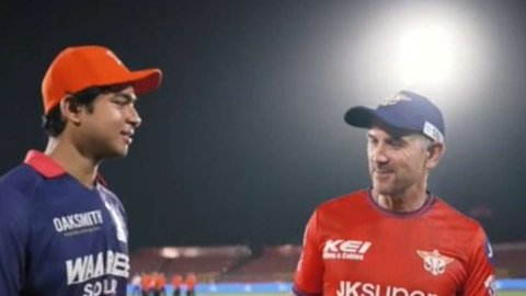VIDEO: 'क्या मुझे एक फ़ोटो मिल सकती है?', ऑस्ट्रेलिया के दिग्गज लैंगर भी बने 'सूर्यवंशी' के फ़ैन