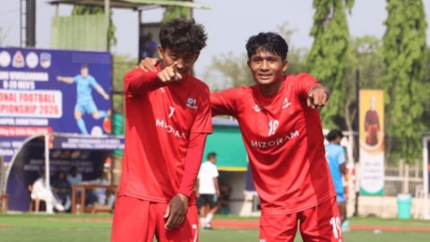 Mizoram put six past SAI, enter Swami Vivekananda U20 Men's C'ship semis