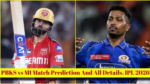 PBKS vs MI Match Prediction, IPL 2026: पंजाब किंग्स बनाम मुंबई इंडियंस! यहां देखें संभावित XI, पिच र