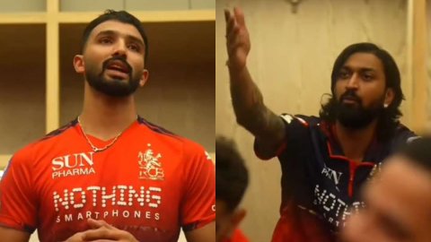 VIDEO: 'मेरा नाम भूल गया भाई', RCB के ड्रेसिंग रूम में क्रुणाल पांड्या ने पडिक्कल को टोका