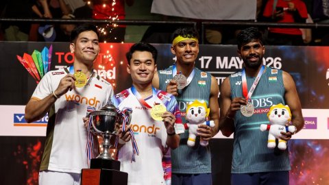 Satwik-Chirag pull out of Malaysia Masters after Thailand Open silver