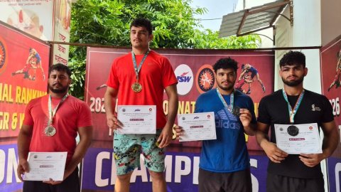 Sn Open Ranking: Men's Greco-Roman concludes; women's wrestling knockout stage underway