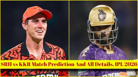 SRH vs KKR Match Prediction, IPL 2026: सनराइजर्स हैदराबाद बनाम कोलकाता नाइट राइडर्स! यहां देखें संभा