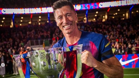 'The mission is complete’: Robert Lewandowski confirms Barcelona exit at the end of season