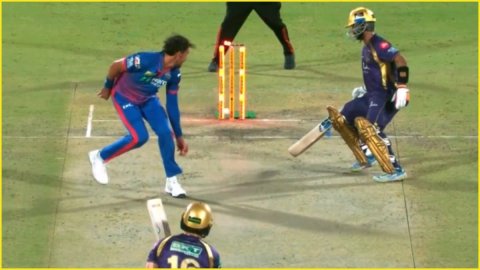 Ajinkya Rahane को किस्मत से मिला धोखा, Finn Allen के तूफानी शॉट से हो गए Run Out; देखें VIDEO