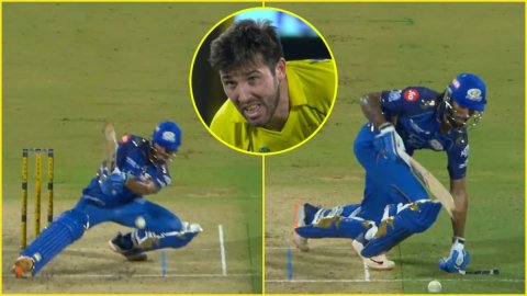 Jamie Overton के सामने नहीं चली Tilak Varma की हीरोगिरी, हाथ पर लगा बॉल और टूटकर गिरा Whoop बैंड; दे