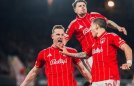 Wood gives Forest first-leg advantage in Europa League SF