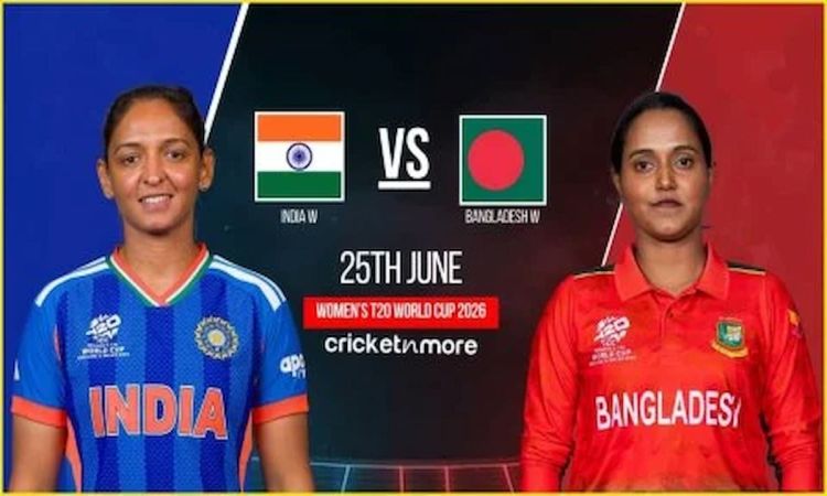 Bangladesh won the toss and chose to bat against India in the ICC Women T20 World Cup 2026 clash