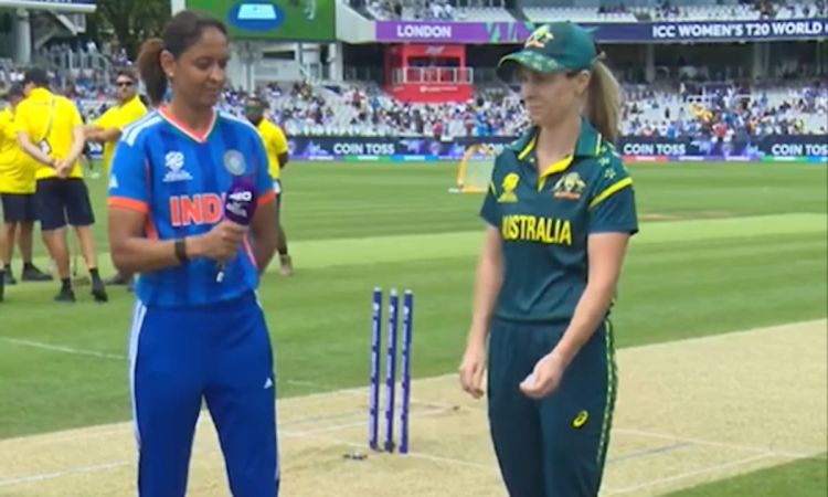 India won the toss and chose to bat against Australia in the ICC Women’s T20 World Cup 2026 clash