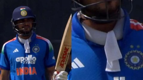 IND vs AFG: दूसरे वनडे मैच में शुभमन गिल ने गले में क्या पहना था? यहां जानिए पूरा मामला