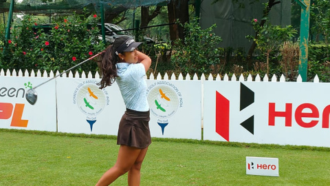 Amateur Zara and Lavanya share lead in 8th leg of Women’s Pro Golf Tour