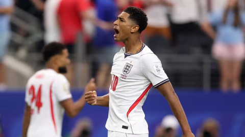 Bellingham becomes youngest European player to play four major international tournaments